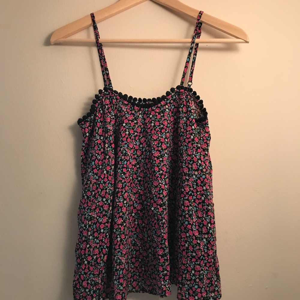floral tank top